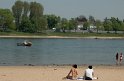 Wasserleiche im Rhein Hoehe Koeln Rodenkirchen P04